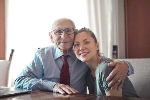 Showing love and kindness to elderly